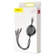Cablu 3in1 usb-usb-c-micro usb-lightning 1.2m 3.5a retractabil Cablu 3in1 usb-usb-c-micro usb-lightning 1.2m 3.5a retractabil