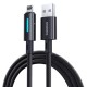 Cablu usb - lightning 2.4a 1m baseus - negru Cablu usb - lightning 2.4a 1m baseus - negru