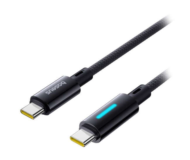 Cablu usb-c - usb-c 100w 2m baseus - negru Cablu usb-c - usb-c 100w 2m baseus - negru