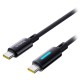 Cablu usb-c - usb-c 100w 2m baseus - negru Cablu usb-c - usb-c 100w 2m baseus - negru