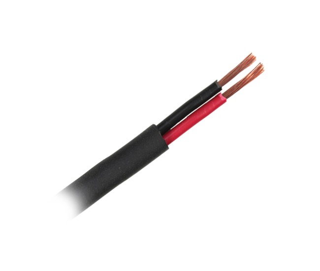 Cablu difuzor rotund 2x1.5mm 100m negru