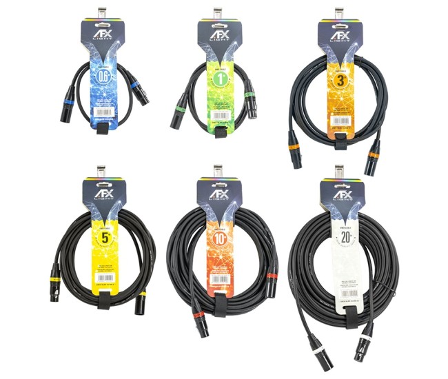 Cablu dmx tata-mama 3m Cablu dmx tata-mama 3m