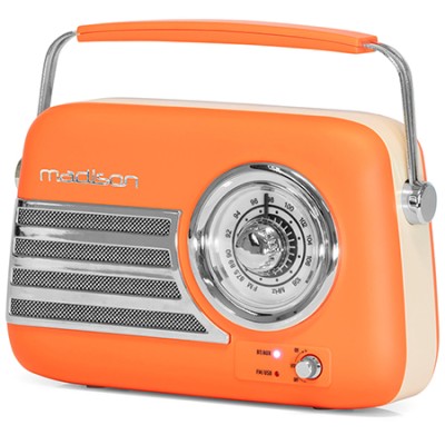 Radio fm portabil nostalgia 30w cu functie or-mat