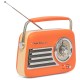 Radio fm portabil nostalgia 30w cu functie or-mat Radio fm portabil nostalgia 30w cu functie or-mat