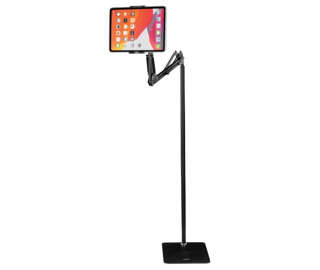Stand suport telefon cu brat reglabil - negru