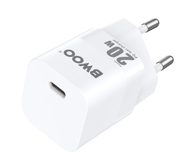 Incarcator retea 20w usb c - alb