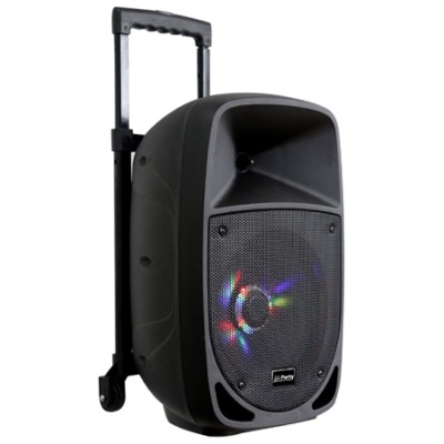 Boxa portabila iluminata led 8/20cm 70w rms cu usb/sd/bt/fm
