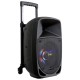 Boxa portabila iluminata led 8/20cm 70w rms cu usb/sd/bt/fm Boxa portabila iluminata led 8/20cm 70w rms cu usb/sd/bt/fm