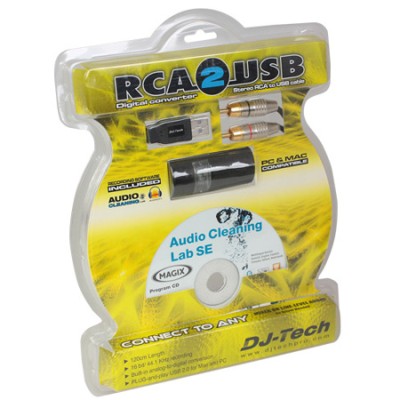 Cablu rca to usb 1.2m + placa sunet