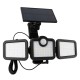 Lampa led cu incarcare solara si senzor de miscare 10w 6000k