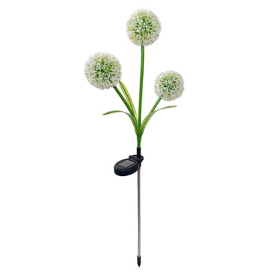 Lampa led incarcare solara 3000k model floare de usturoi
