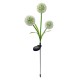 Lampa led incarcare solara 3000k model floare de usturoi