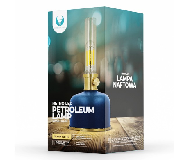 Lampa led retro 2w 3000k model lampa petrol Lampa led retro 2w 3000k model lampa petrol