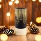 Lampa led model craciun - negru/auriu Lampa led model craciun - negru/auriu
