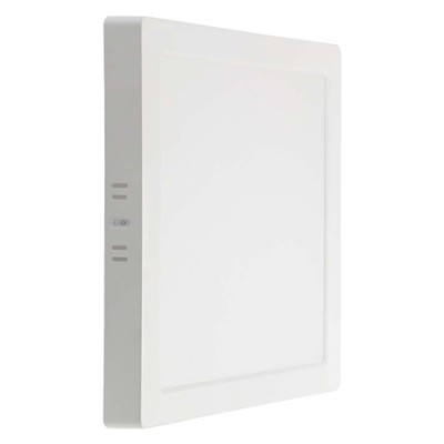 Plafoniera led 24w 6500k alb rece - alb