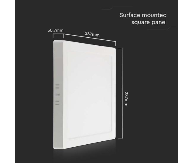 Plafoniera led 24w 6500k alb rece - alb Plafoniera led 24w 6500k alb rece - alb