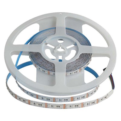 Banda led rgb smd3535 8mm 12w/m 24v ip20 5m