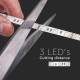 Banda led rgb smd3535 8mm 12w/m 24v ip20 5m