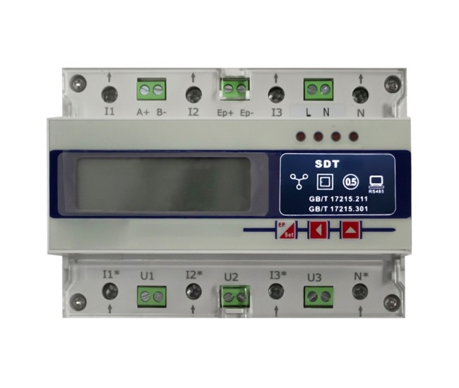 Smart meter trifazat