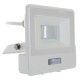 Reflector led smd 10w 6400k ip65 cu senzor miscare - alb Reflector led smd 10w 6400k ip65 cu senzor miscare - alb