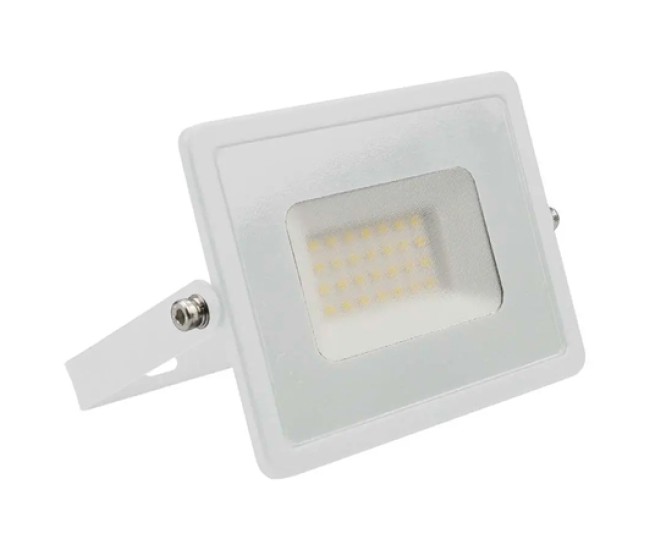 Reflector led smd 30w 6400k ip65 - alb Reflector led smd 30w 6400k ip65 - alb