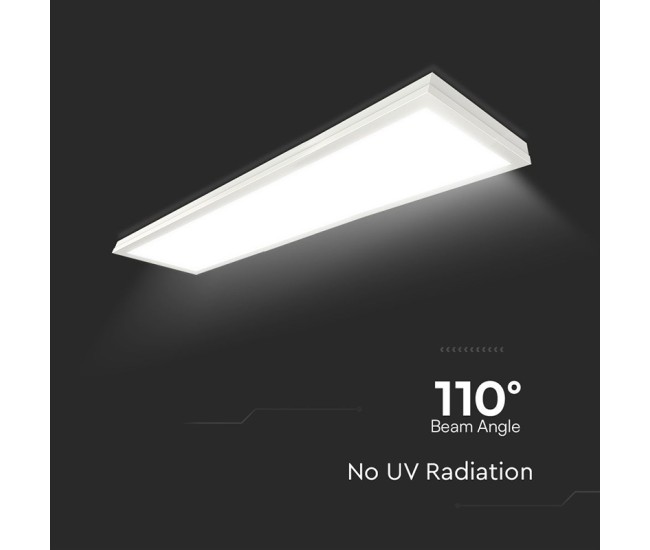 Panou led aplicabil 40w 120 x 30cm 6500k alb rece cip samsung Panou led aplicabil 40w 120 x 30cm 6500k alb rece cip samsung
