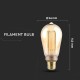 Bec led st64 e27 4w cu filament1800k model edison Bec led st64 e27 4w cu filament1800k model edison