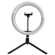 Selfie ring light 10 cu trepied Selfie ring light 10 cu trepied