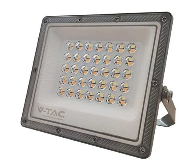 Reflector led smd 30w 3in1 ip65 cablu - gri Reflector led smd 30w 3in1 ip65 cablu - gri