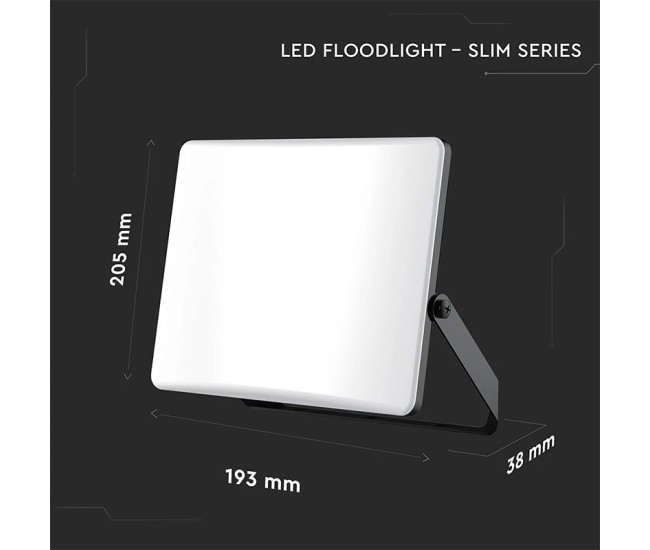 Reflector led smd 50w 3in1 ip65 cablu - negru Reflector led smd 50w 3in1 ip65 cablu - negru