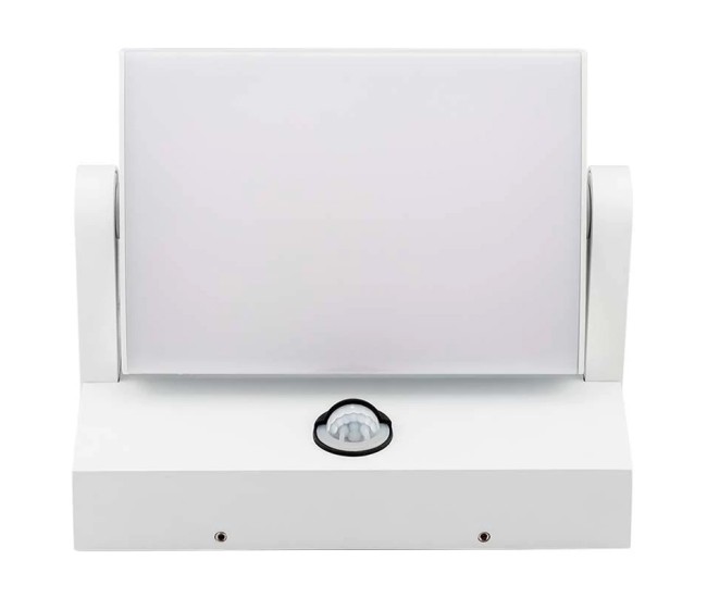 Lampa led cu senzor miscare 17w ip65 3000k- alb Lampa led cu senzor miscare 17w ip65 3000k- alb