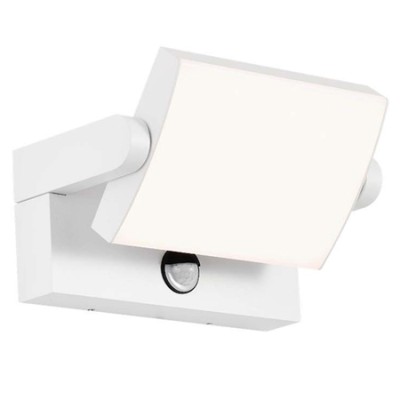 Lampa led cu senzor miscare 17w ip65 4000k- alb