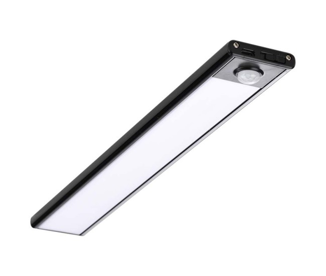 Corp iluminat led 2w 4000k ip20 cu senzor miscare - negru Corp iluminat led 2w 4000k ip20 cu senzor miscare - negru