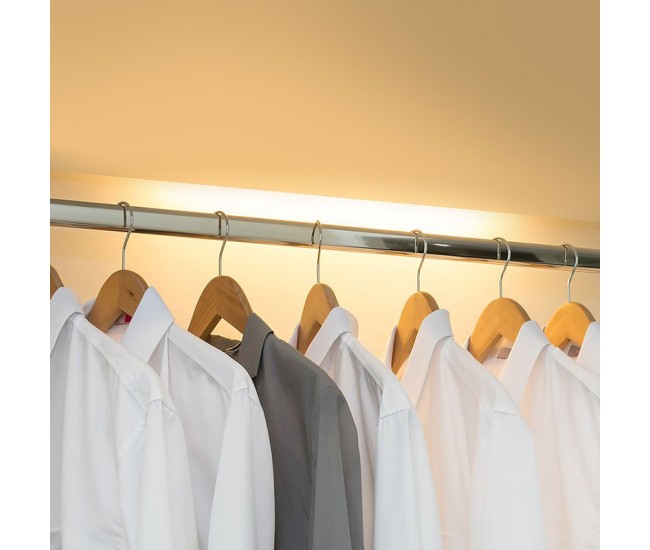 Corp iluminat led 2w 3000k ip20 cu senzor miscare - argintiu Corp iluminat led 2w 3000k ip20 cu senzor miscare - argintiu