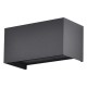 Corp iluminat perete ip65 24w 3000k - negru Corp iluminat perete ip65 24w 3000k - negru