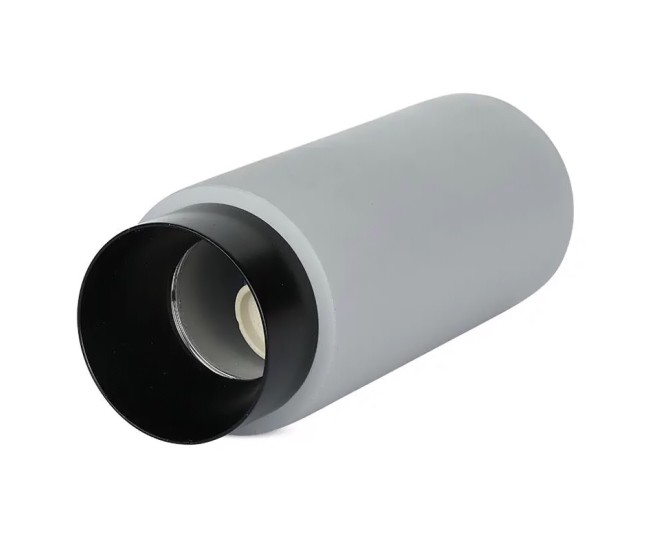 Corp iluminat soclu gu10 gips/metal - negru/gri Corp iluminat soclu gu10 gips/metal - negru/gri