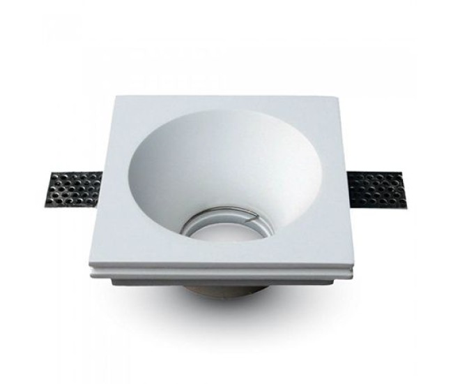 Corp spot gu10 patrat - alb Corp spot gu10 patrat - alb