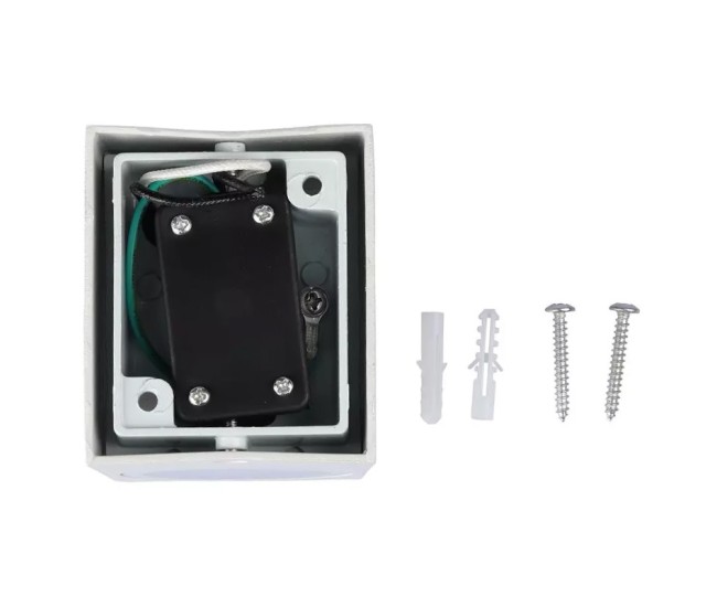 Lampa perete soclu gu10  ip44 - alb Lampa perete soclu gu10  ip44 - alb