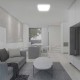Plafoniera led 18w 4000k ip44 cu senzor de miscare - alb Plafoniera led 18w 4000k ip44 cu senzor de miscare - alb