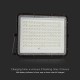 Reflector cu incarcare solara 20w 1800lm 6400k - negru