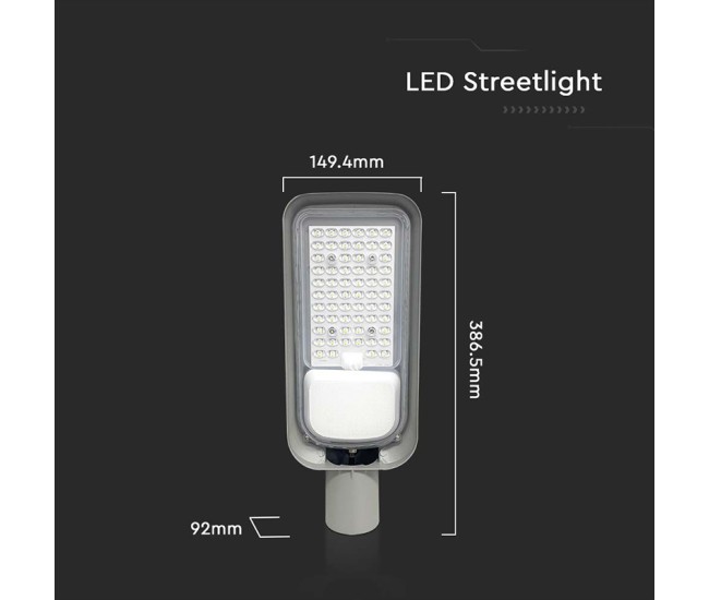 Corp iluminat stradal led 50w 6500k - gri Corp iluminat stradal led 50w 6500k - gri