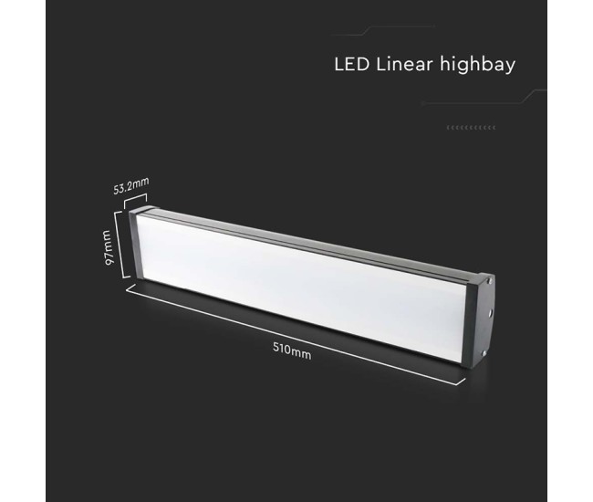 Corp iluminta industrial linear 100w 4000k Corp iluminta industrial linear 100w 4000k