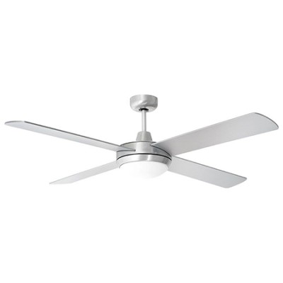 Ventilator tip candelabru 2x e27 - argintiu