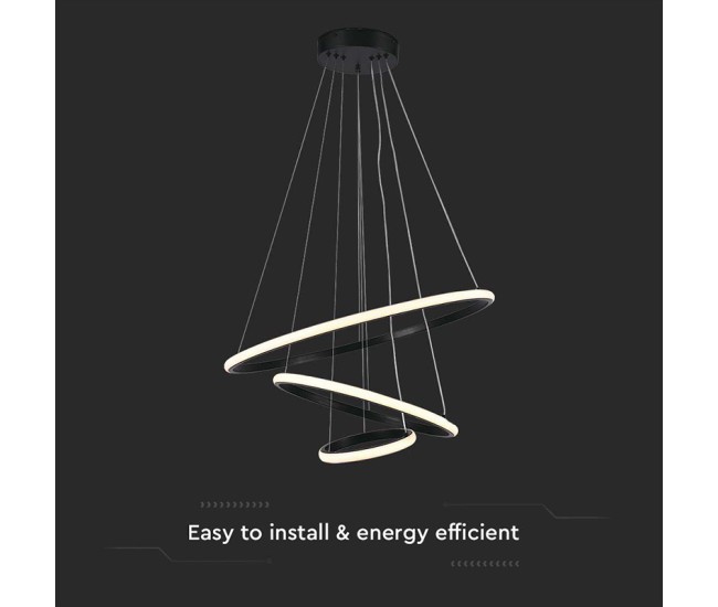 Candelabru led 32w 3000k 60x40x100cm - negru Candelabru led 32w 3000k 60x40x100cm - negru