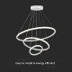 Candelabru led 32w 3000k 60x40x100cm - alb Candelabru led 32w 3000k 60x40x100cm - alb