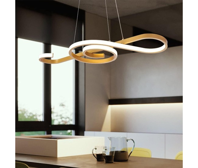 Candelabru led 18w 3000k 70x100cm - auriu Candelabru led 18w 3000k 70x100cm - auriu