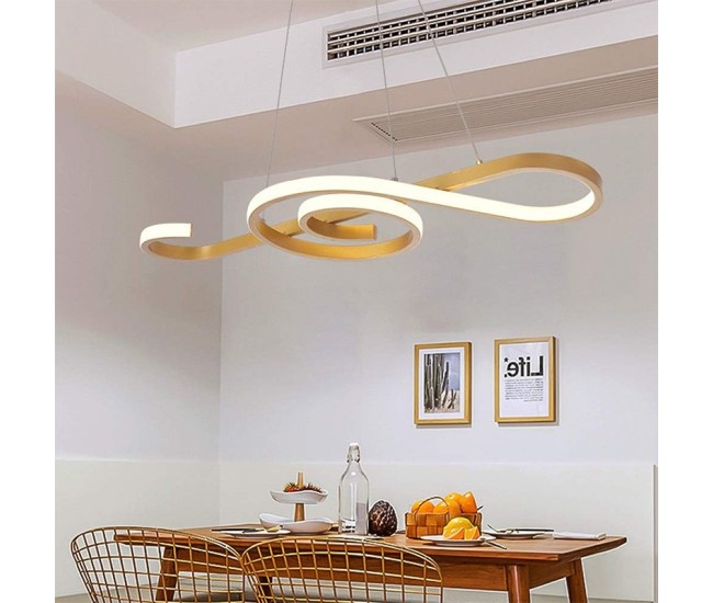 Candelabru led 18w 3000k 70x100cm - auriu Candelabru led 18w 3000k 70x100cm - auriu