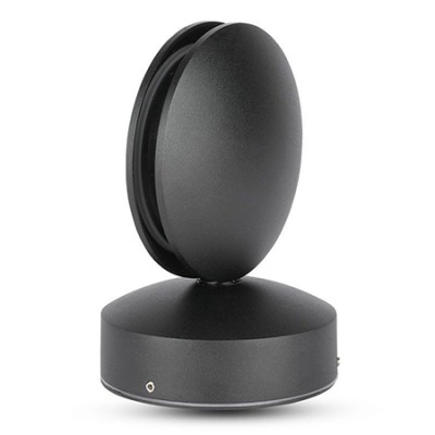 Corp iluminat led 7w ip65 3000k - negru