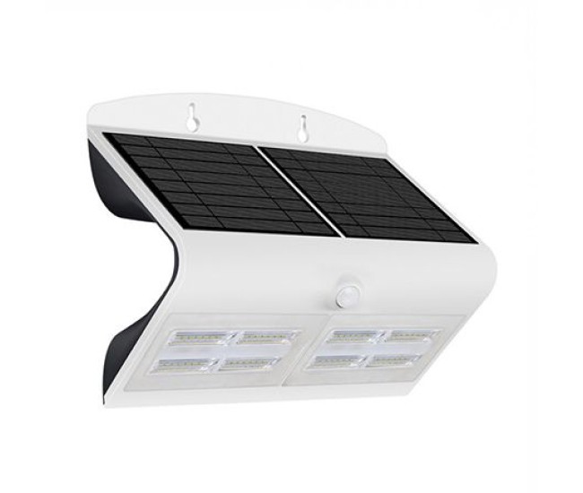Lampa led solara 6.8w 4000k alb neutru negru/alb Lampa led solara 6.8w 4000k alb neutru negru/alb