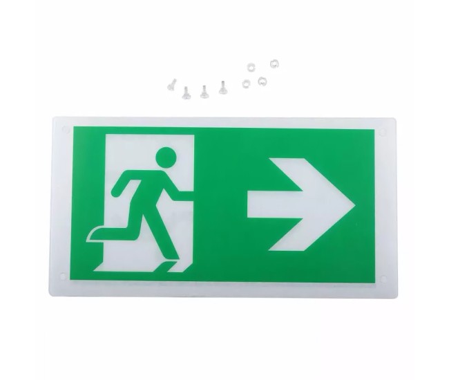 Lampa led iesire de urgenta 2w 6000k alb rece Lampa led iesire de urgenta 2w 6000k alb rece